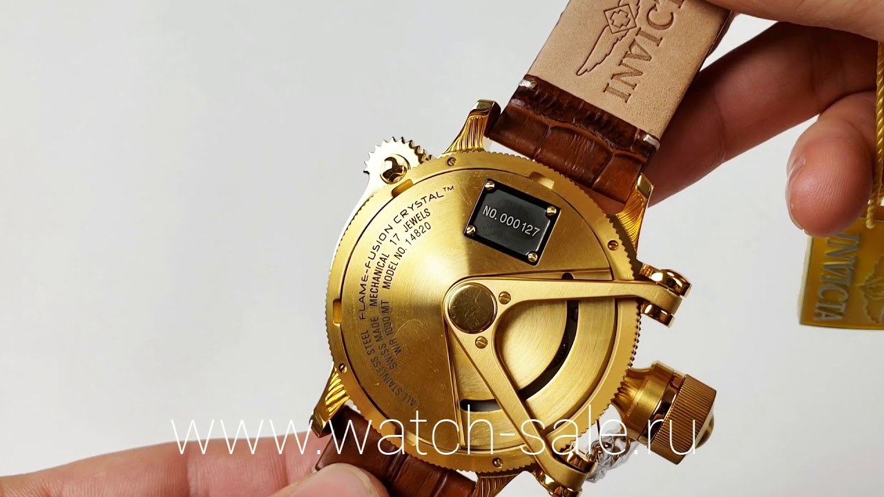 Мужские наручные часы Invicta Russian Diver Nautilus 14820. Swiss Made