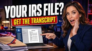 How to get an IRS transcript through your online account