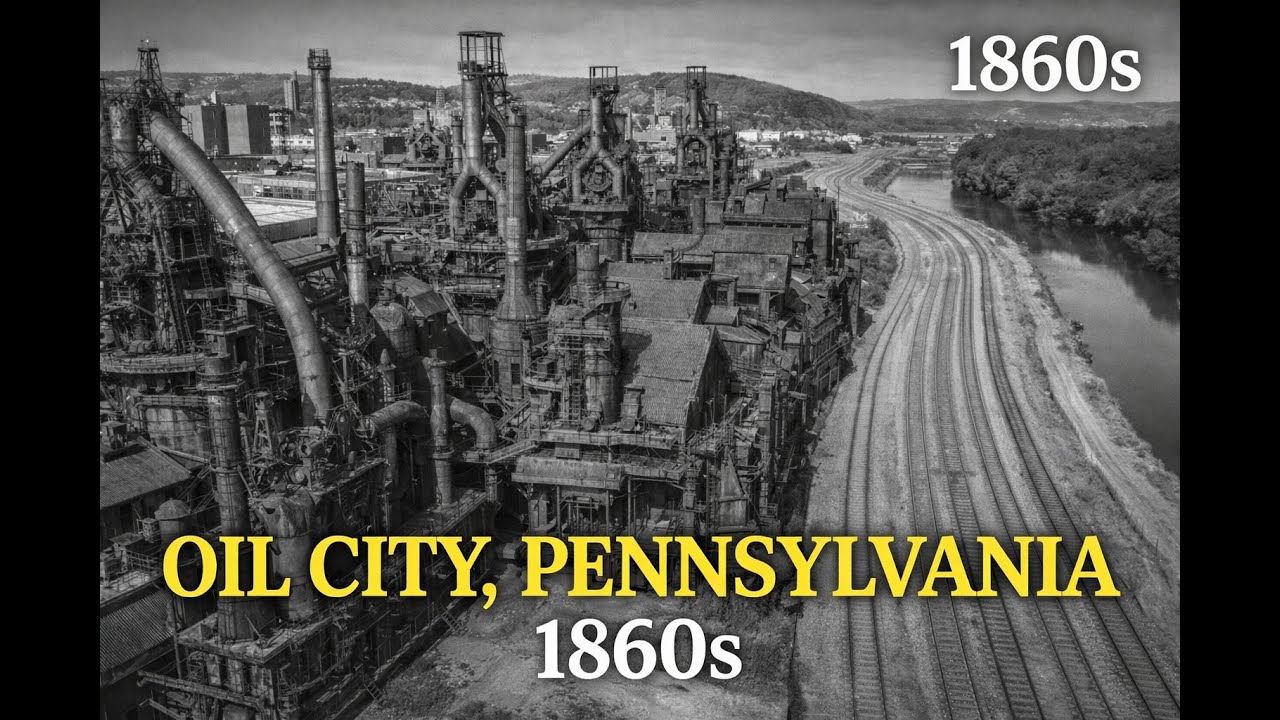 The Forgotten Oil Metropolis That Changed America — Oil City, Pennsylvania (1860s)