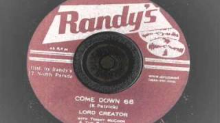 Lord Creator - Come Down 68 - Randys records - rocksteady ska chords