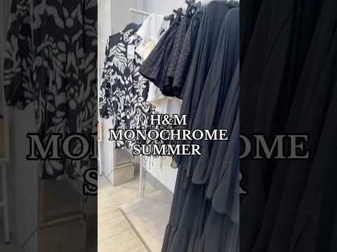 Monochrome Outfit Inspo Summer2025 Summerhaul Hmhaul Hmdress Summerstyle Fall2025 Fallstyle