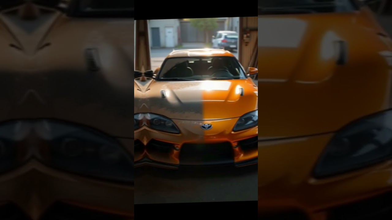 Recap of interer From Dust to Legend  MK4 Toyota Supra Orange Blaze Full Restoration |