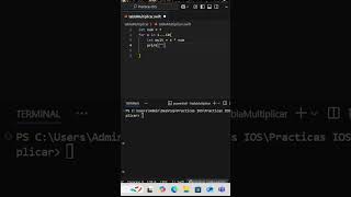 Tabla de Multiplicar con Swift, el lenguaje que usa Apple para sus Apps #programming #development