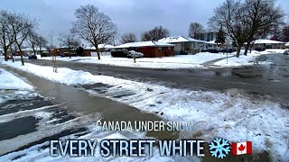 “Dashing in Heavy Snow ❄️ + Night Shift Grind | Canada Life | Vlog 147”