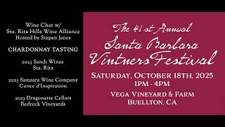 Details 2025 Santa Barbara Vintners Festival - Chardonnay Tasting Update