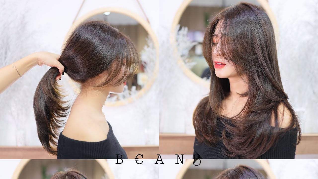 tóc nhật 2 tầng Update Cắt tóc Layer Nữ |HƯỚNG DẪN | Tóc dài |NatureHair2