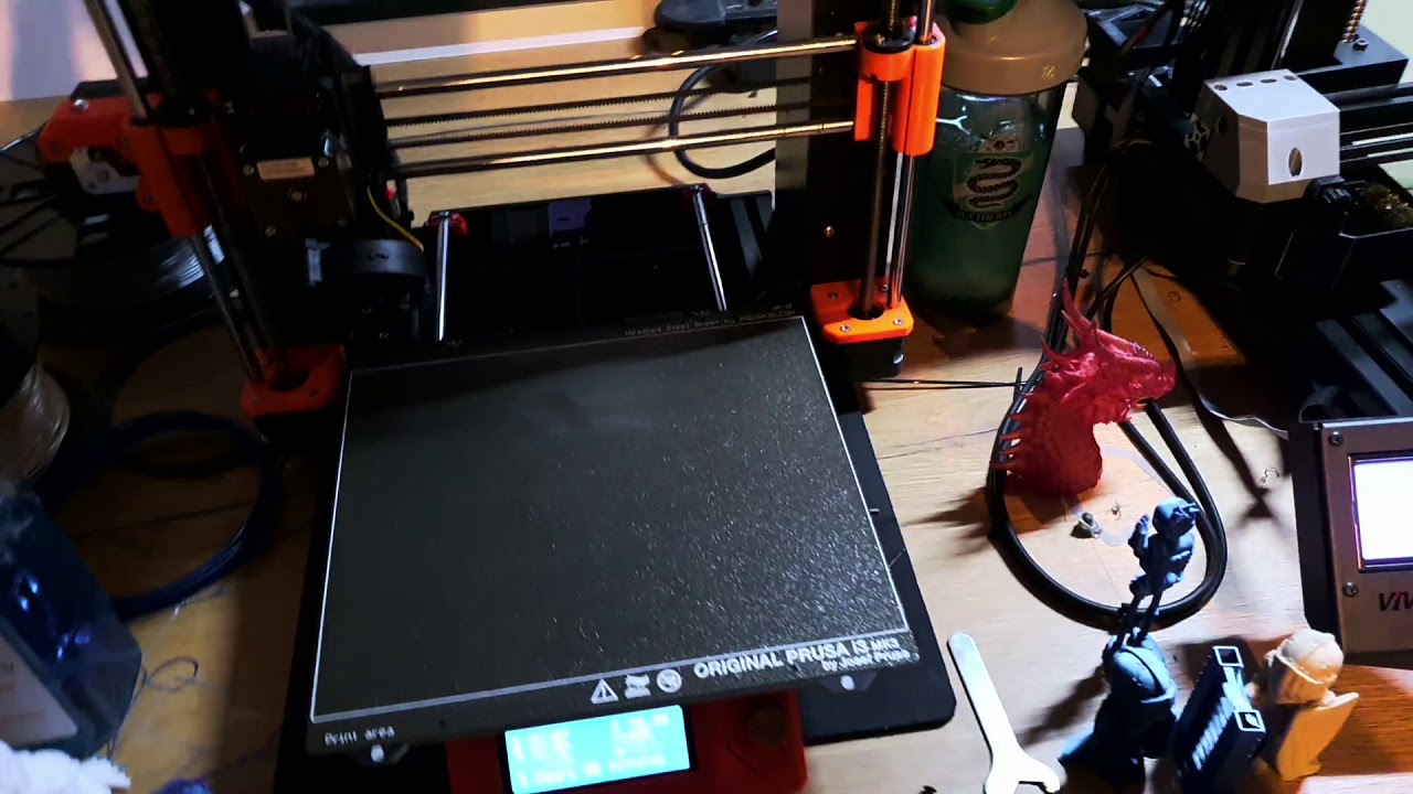 How to appease Filament frenzy and clean the prusa at the same time.