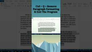 Ctrl + Q ⌨️💻#shorts #computer shortcut