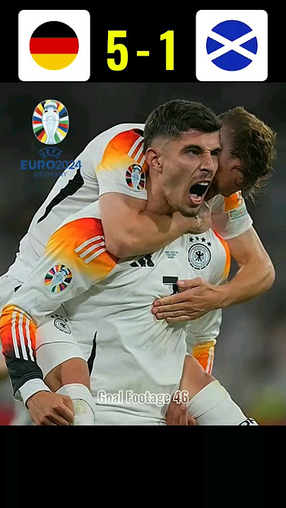Germany vs Scotland EURO 2024 #euro2024 #shorts #football