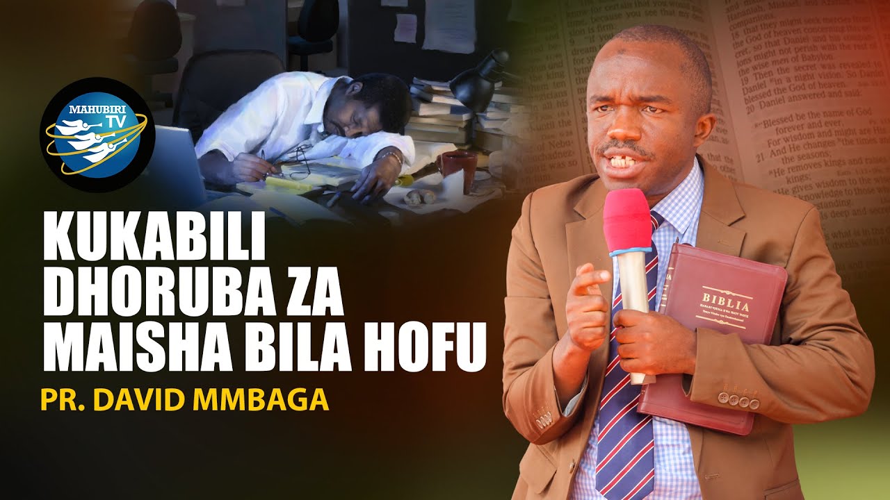 🔴 #LIVE: 29.07.2025 | KUKABILI DHORUBA ZA MAISHA BILA HOFU | PR. DAVID MMBAGA