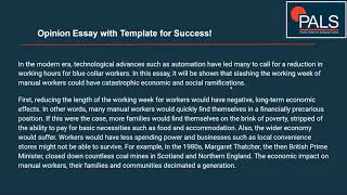 How to Writing an IELTS Opinion Essay (with example answer)