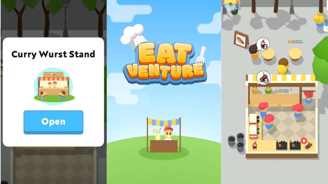 Eatventure - Hamburg: Curry Wurst Stand Lvl