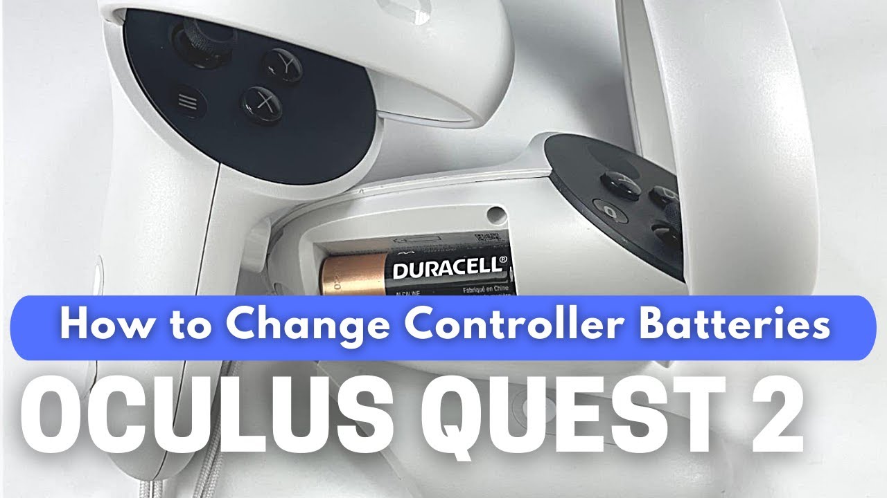 how to change batteries on quest 2 controller