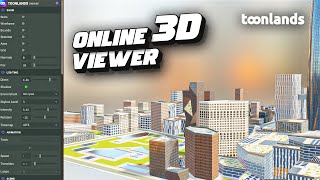 Exploring the Toonlands Online 3D Viewer App - Show Your Creativity!