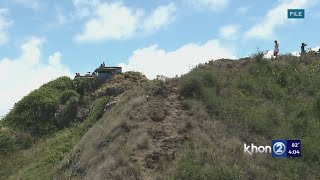Another hiker rescued on Lanikai Pillbox just a day after man dies