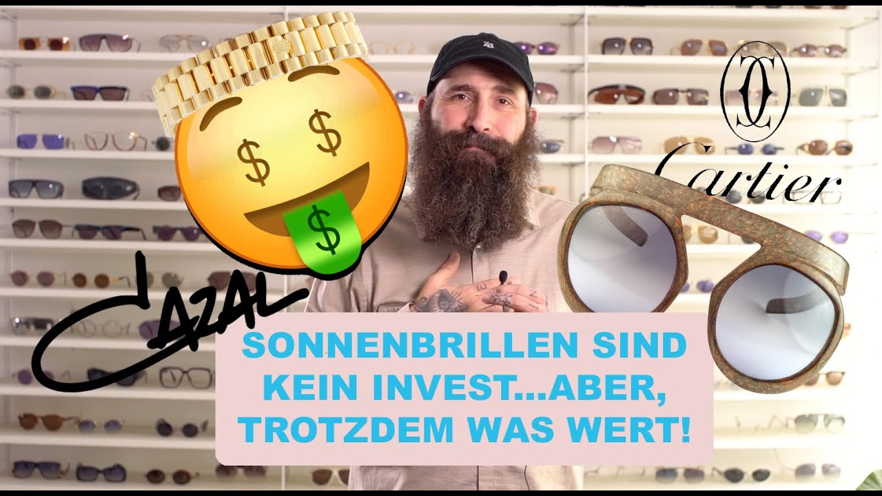 Wert und Wertsteigerung von Vintage Brillen und Sonnenbrillen