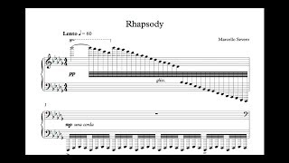 Marcello Severo - Rhapsody No. 2 in B-flat minor (2017)