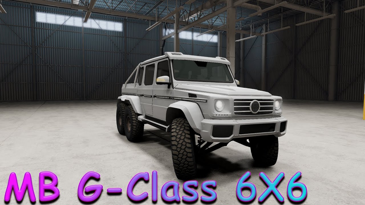 MB G-Class 6X6-BeamNG Drive(