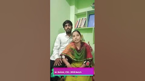 Ms.Rohini and Mr.Rathnakumar Shares their life at VSB.