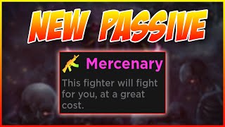 NEW Mercenary Passive is Broken! Anime Fighters Update 31 LVL 350