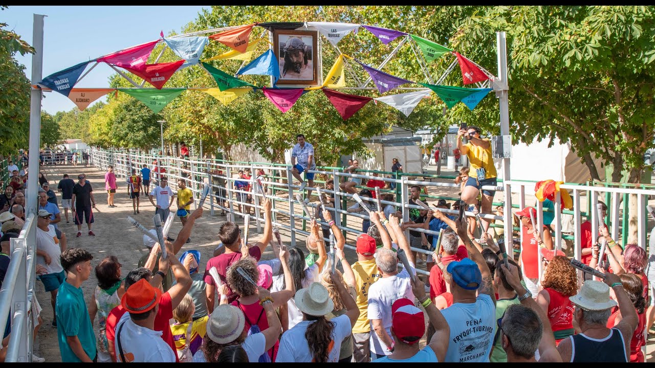 El encierro por las calles Marchamalo: toros y tradición