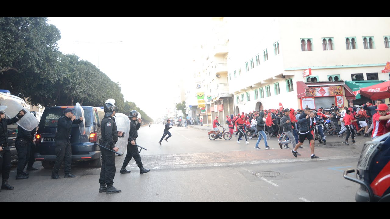شغب خارج المدرجات في ديربي الودار و الرجاء