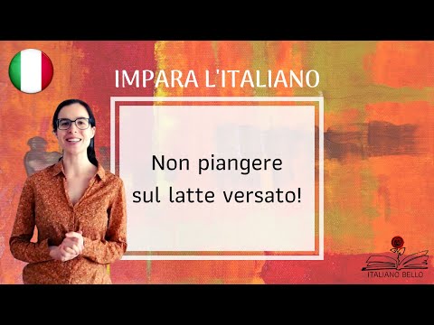 Video: Non piangere sul latte versato?