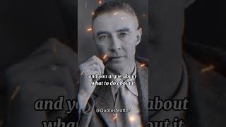 🔬🚀💥 "Technically Sweet." J. Robert Oppenheimer on the Atomic Bomb #oppenheimer