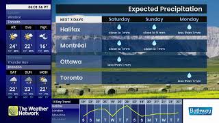 The Weather Network Local Forecast, National, Song 4 6/27/2026