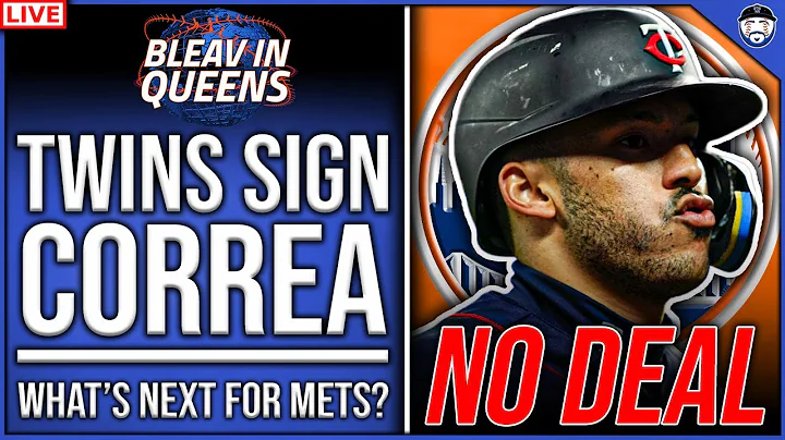 Mets NOT Signing Carlos Correa! What's Next? (Blea...