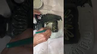 Thrift Store Transformation / The Magic of Sand Paint