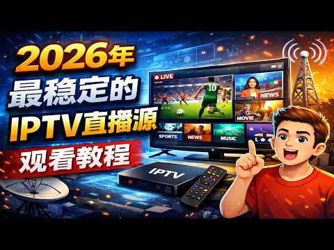 2026年最稳定的IPTV直播源观看教程