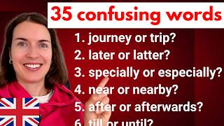 35 Confusing English Words