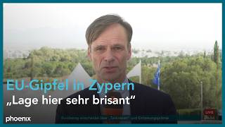 Wulf Schmiese zum EU-Gipfel auf Zypern am 24.04.26