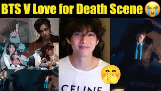 BTS V Love for Death Scene 😭| BTS V Shocking Death Scene in FRI(END)S MV 😱 #bts