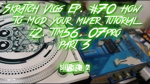Skratch Corner Fader mods pt 3. - Poor Man Vestax 07 Pro Mod Skratch Vlog .ep 70