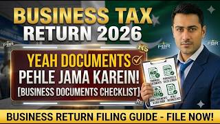 FBR Business Tax Return 2026: Documents Checklist