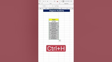 Excel Shortcut Trick- Remove Symbol😛 #excel #msexcel #eleganceacademy #ytshorts #shorts #symbol