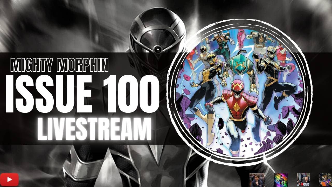 Mighty Morphin Power Rangers Issue 100 REACTION LIVESTREAM!