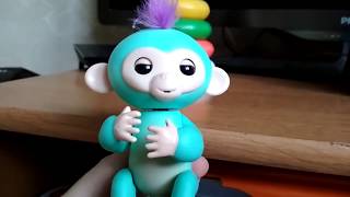 Обезьянка Fingerlings Зоя видео отзыв