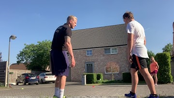 Y-shaped reactive agility test