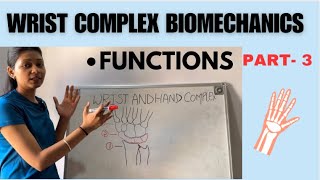 WRIST JOINT COMPLEX BIOMECHANICS | FUNCTIONS | INTERCALATED SEGMENT #wrist