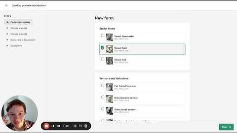 Generate a proposal with technical specifications in CPQ Workflows