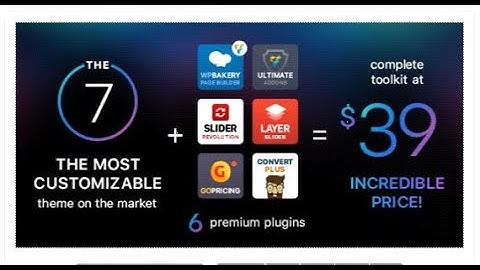 The7 — Multi-Purpose Website Building Toolkit for WordPress | Themeforest Templates