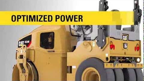 Optimized Power - Cat® B-Series Utility Compactors