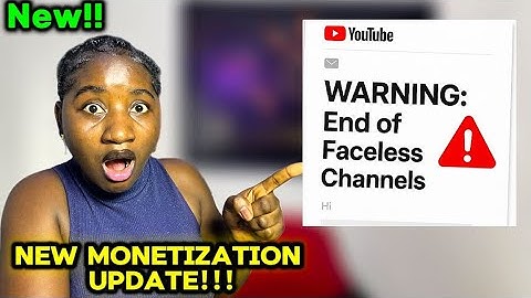 Faceless Channels Are Getting Rejected After Monetization… But Here’s the GOOD NEWS!