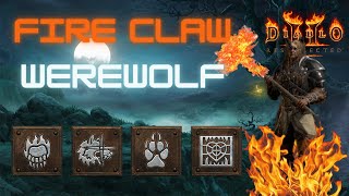 23K Damage Hybrid FireClaw Werewolf Druid! Testing out Earthshifter and the NEW Act 5 Frenzy Merc!