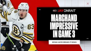 What impressed you most about Marchand’s Game 3? | Jay On SC