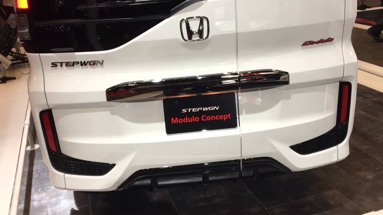 ホンダ 新型 ステップワゴン モデューロx Honda New Stepwgn Modulox 実車見てきたよ 東京オートサロン 16 Tas16 Youtube