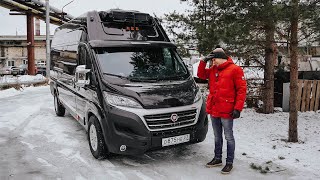 Fiat Ducato из Европы, плюшки в салоне и внешний стайлинг!